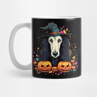 Borzoi Halloween Mug